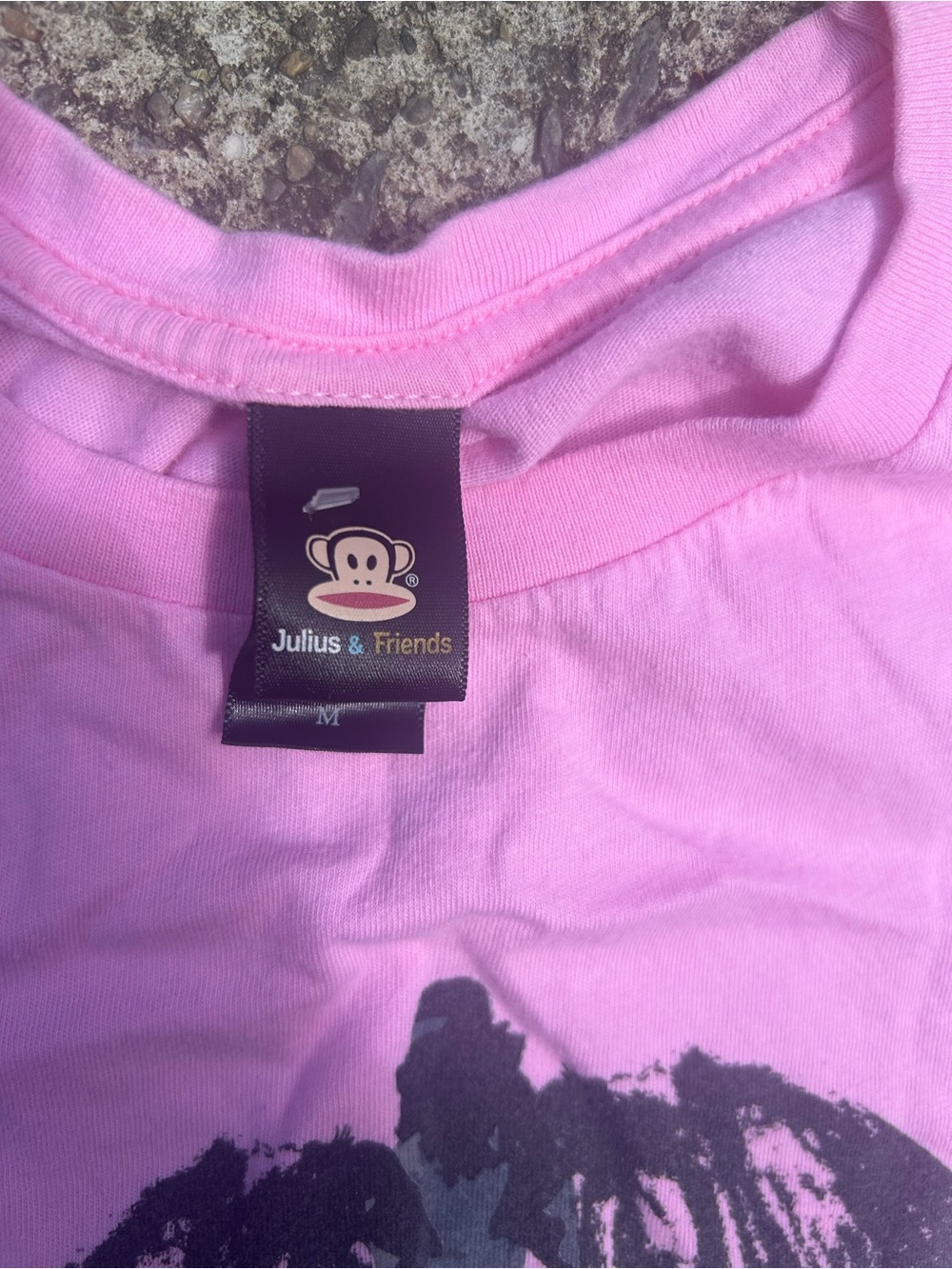 Julius & Friends Light Purple Tee - Monkey Logo - Picture 5 of 9